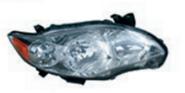 HEAD LAMP (USA?  COROLLA  10 RH